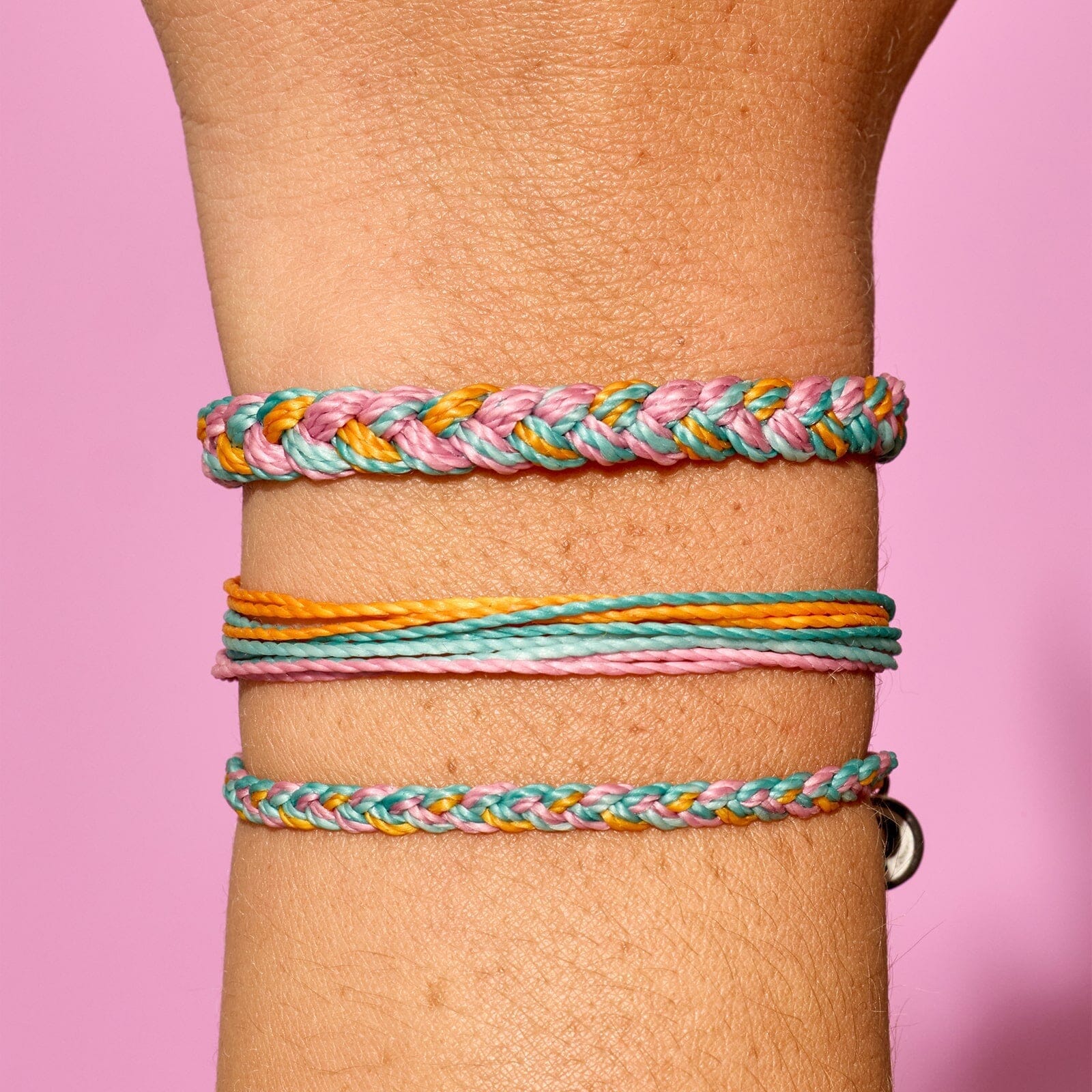Canary Multi Braided Bracelet - Image 2