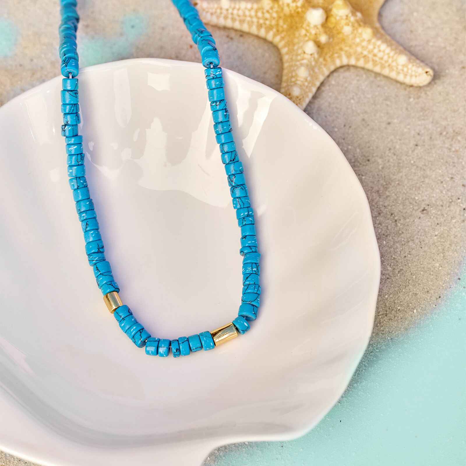 Turquoise Stone Choker - Image 4