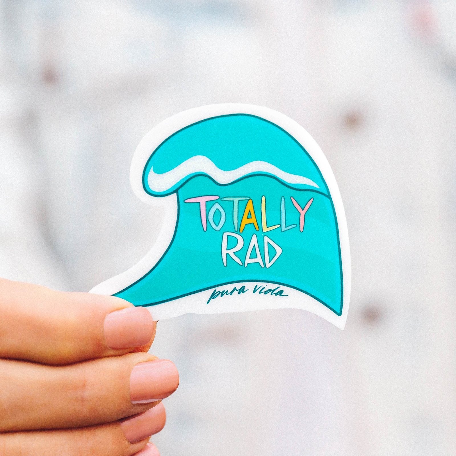 Totally Rad Sticker - Image 2