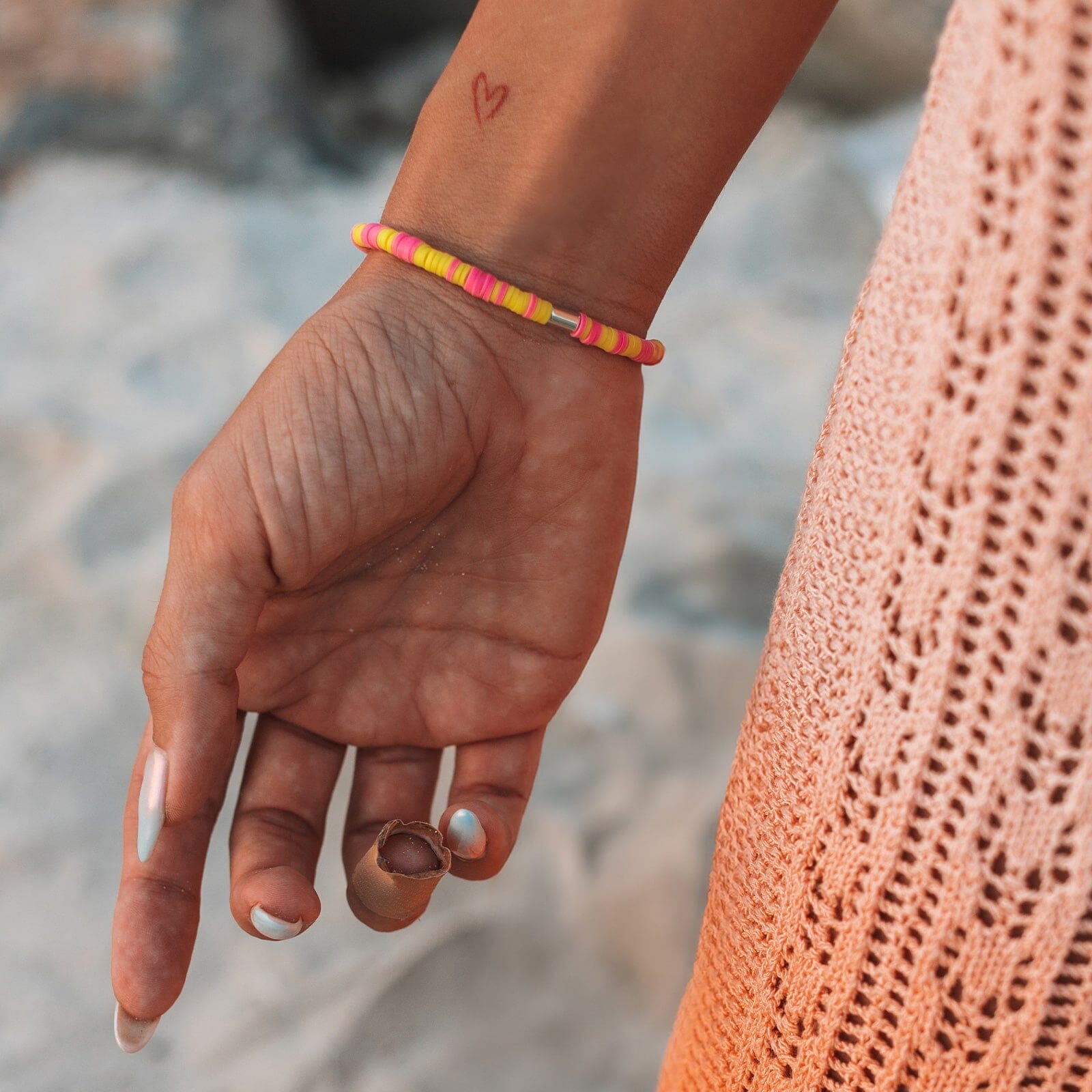 Solar Power Seascape Stretch Bracelet - Image 3