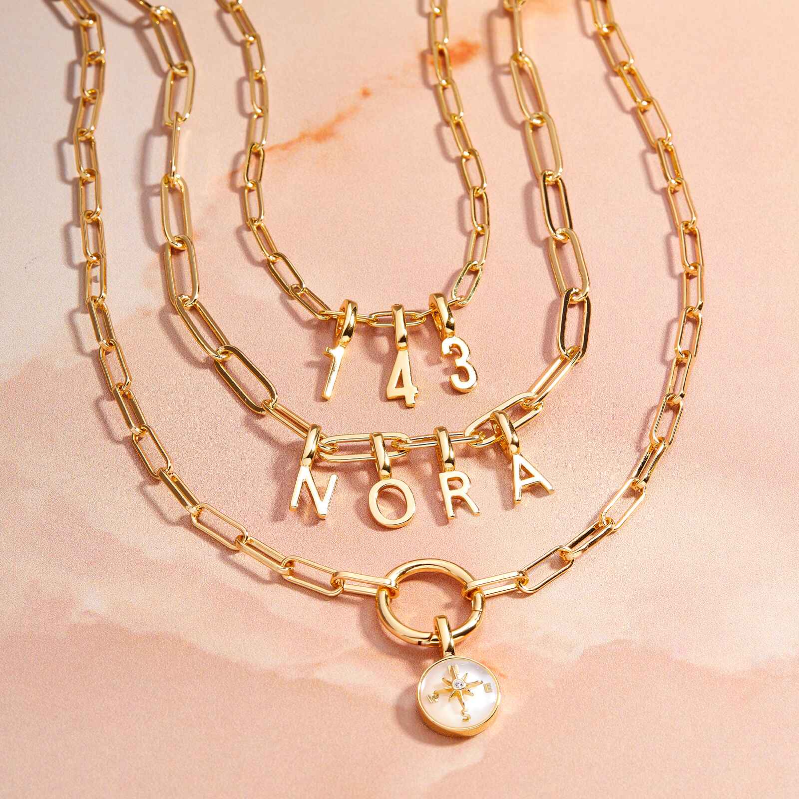 Harper Statement Paperclip Chain Necklace - Image 6