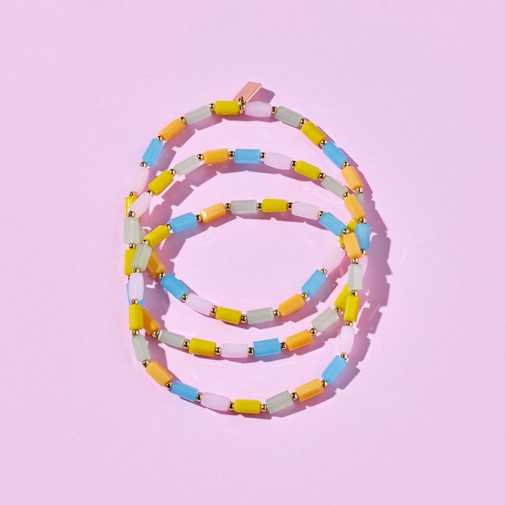 Neon Lights Stretch Bracelet 3 Pack - Image 4