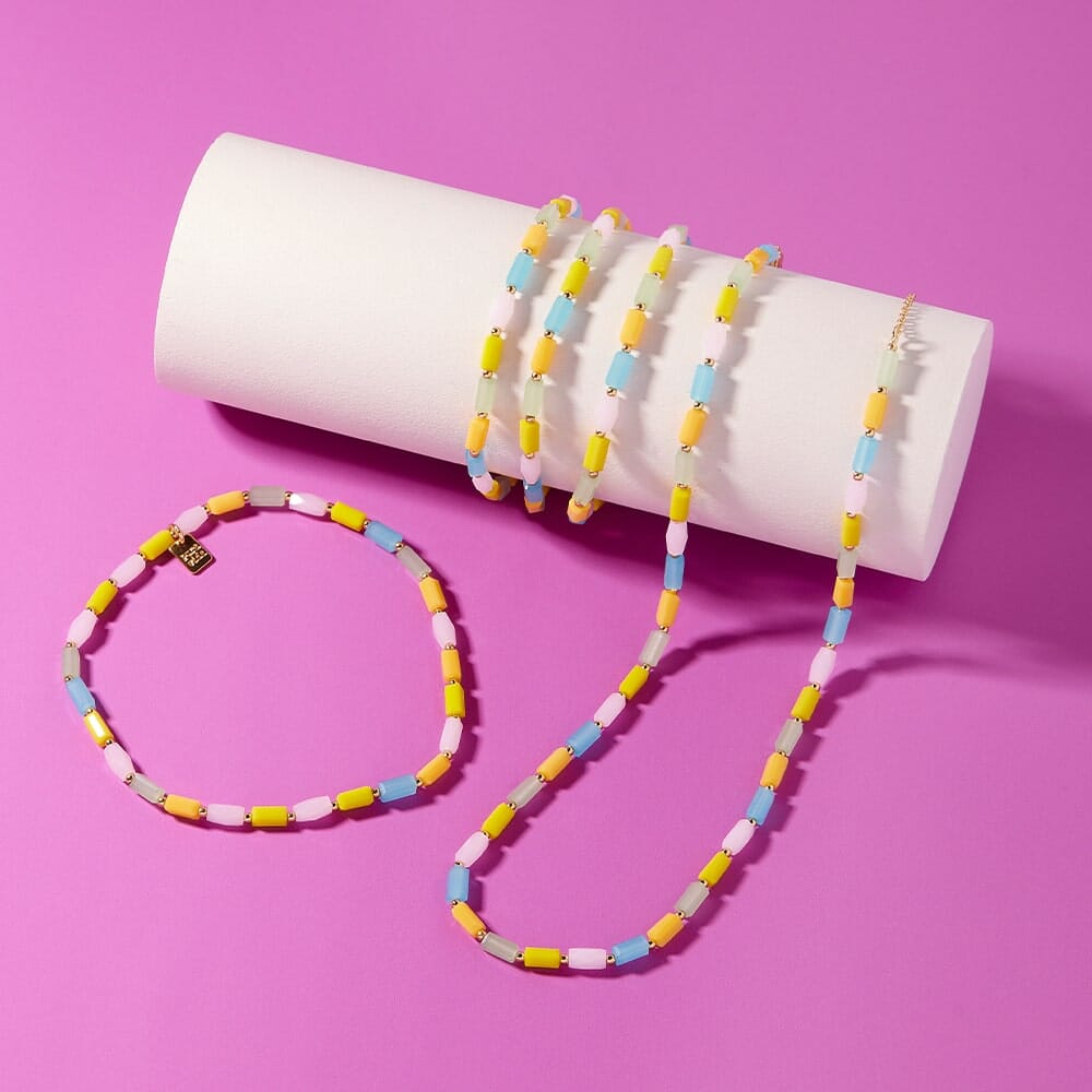 Neon Lights Stretch Bracelet 3 Pack - Image 6