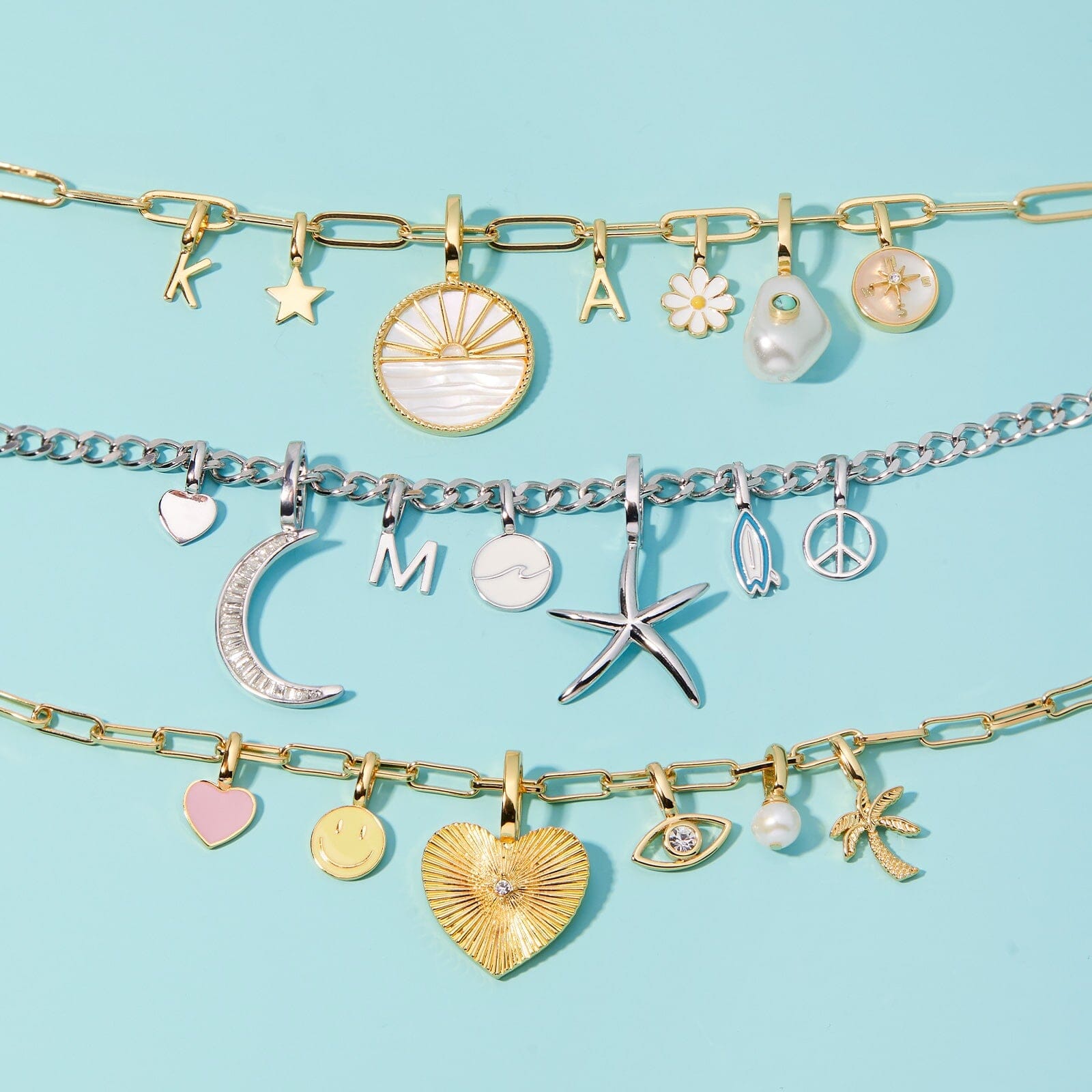 Harper Statement Heart Charm - Image 6