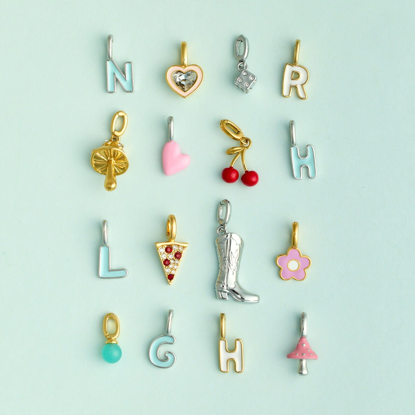 Harper Enamel Puffy Heart Charm - Image 7
